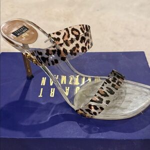 Stuart Weitzman Leopard Print Heels
